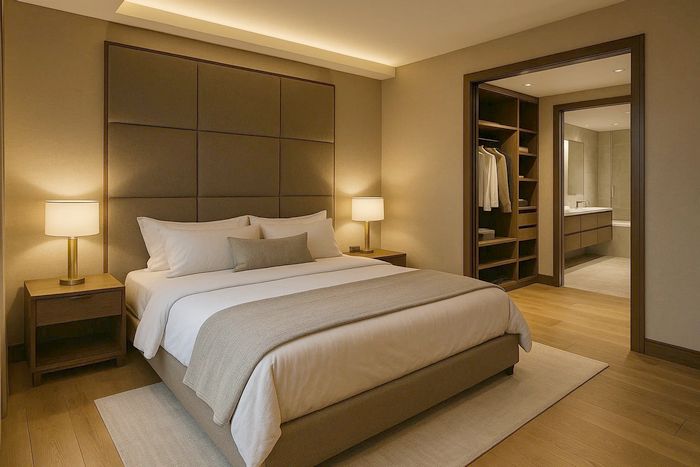 House layout - bedrooms