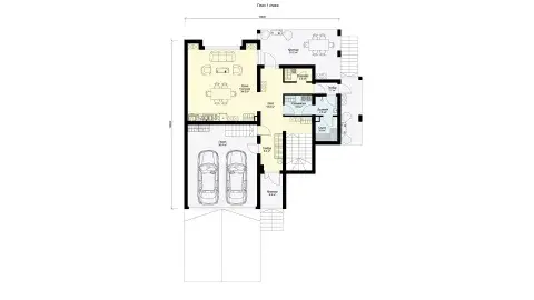 First-floor layout projectа БП-274