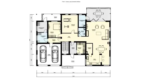 First-floor plan of project БП-463